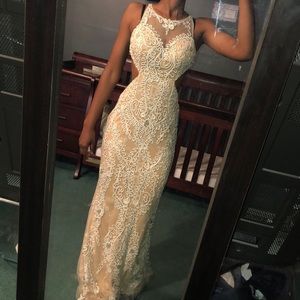 Glitz prom dress